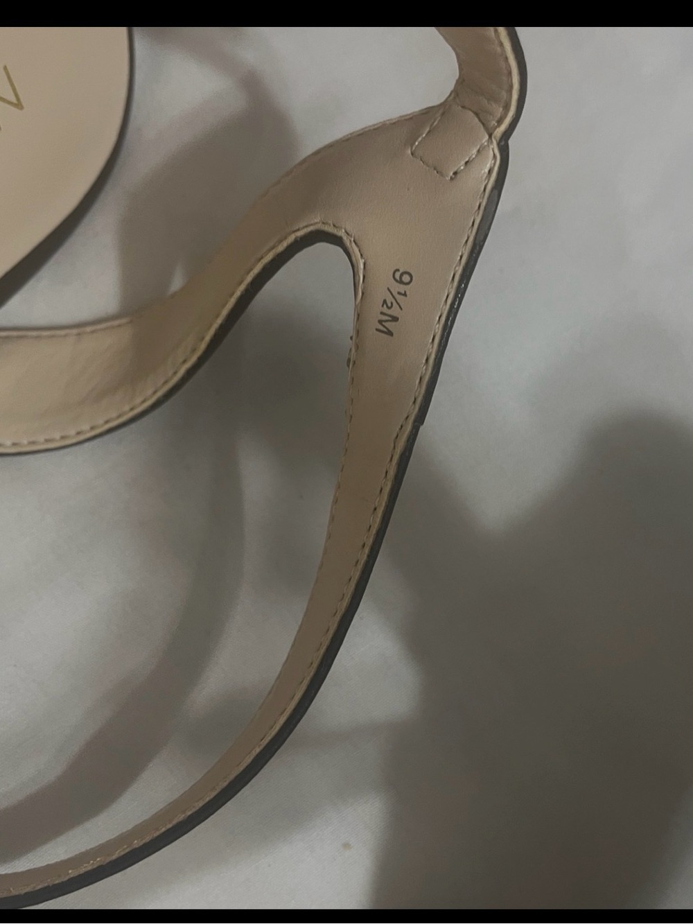 Classy Nine West Black Open-Toe Ankle-Strap Mid-Heels - Picture 8 of 9